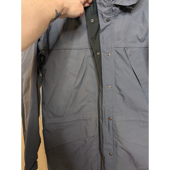 VINTAGE 90's Y2K EDDIE BAUER Gore-tex Men's Size XS Raincoat Gray - Picture 6 of 13